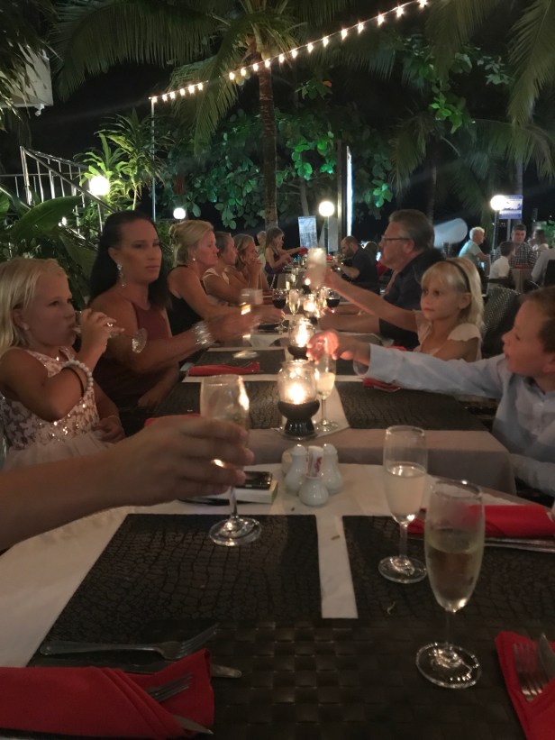 Mamma Mia i Kamala bjöd på bra mat och en härlig vy.